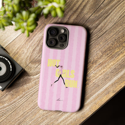 Hot Girls Run iPhone Case