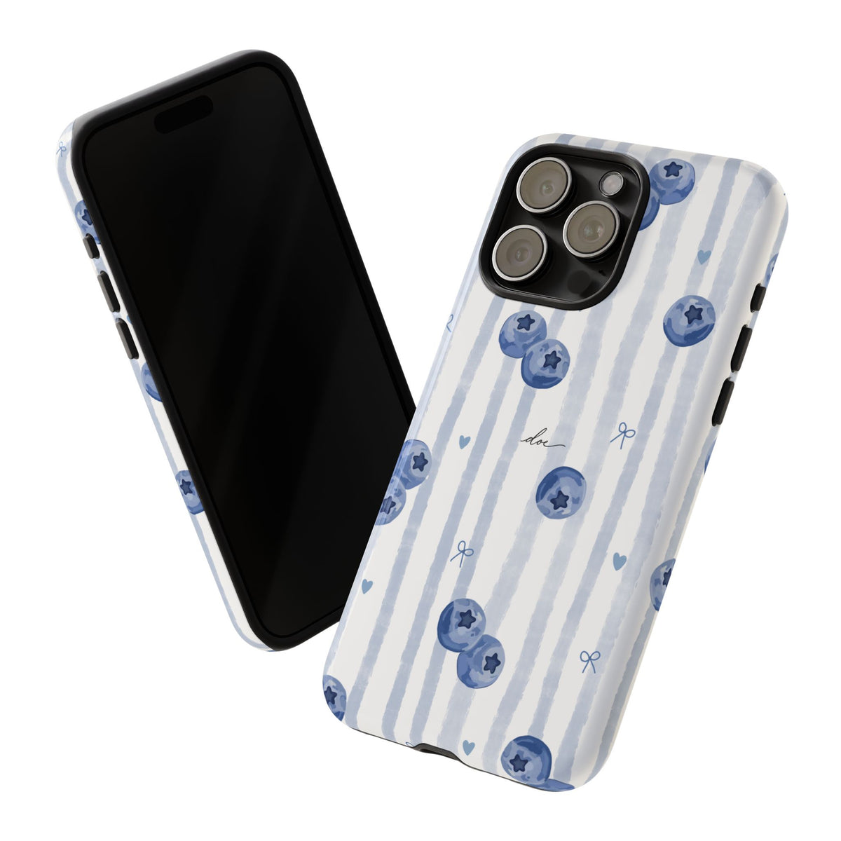 Blueberries iPhone Case