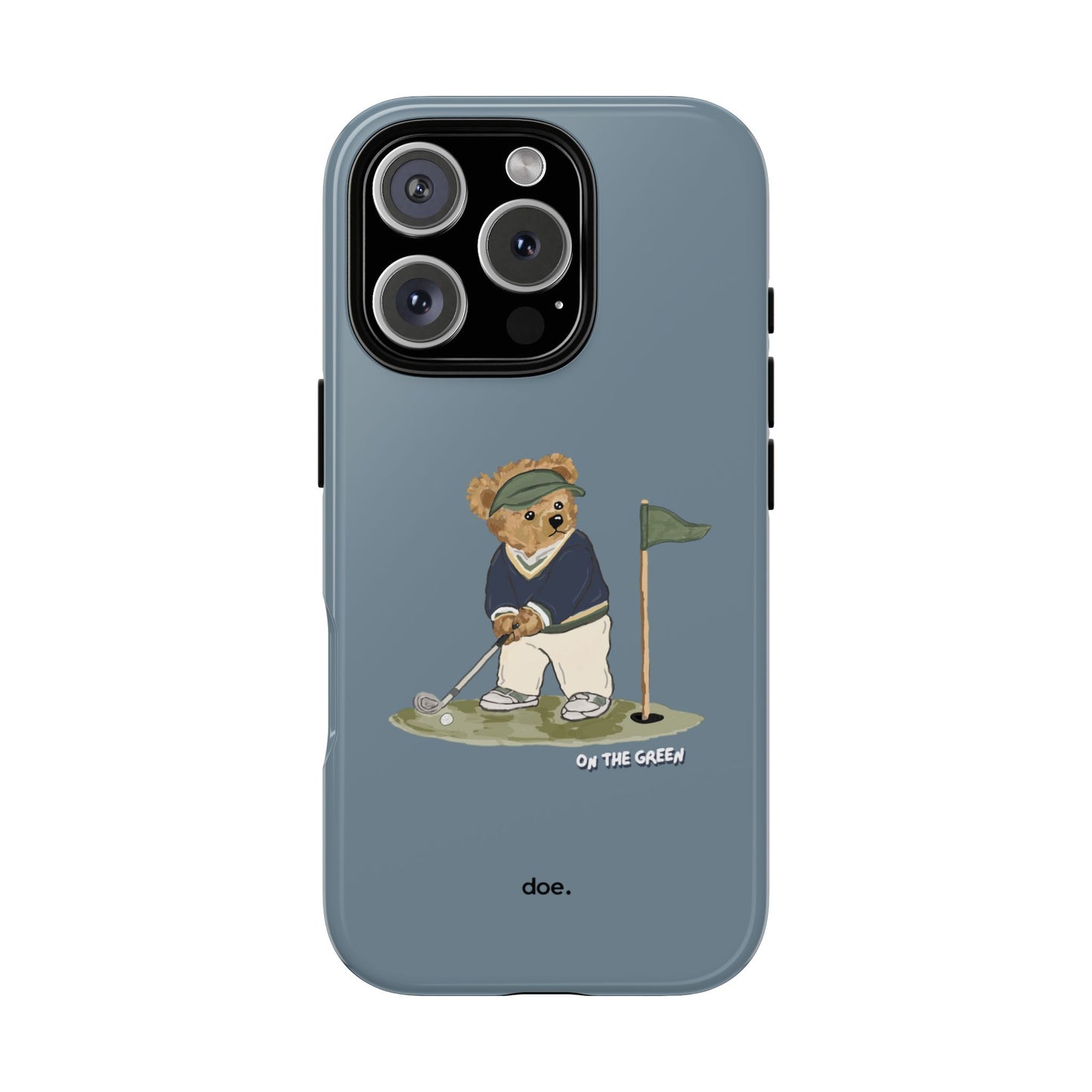 Bear Under Par iPhone Case