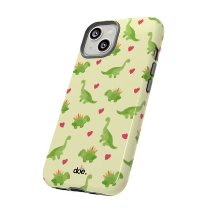 Dino Doodles iPhone Case