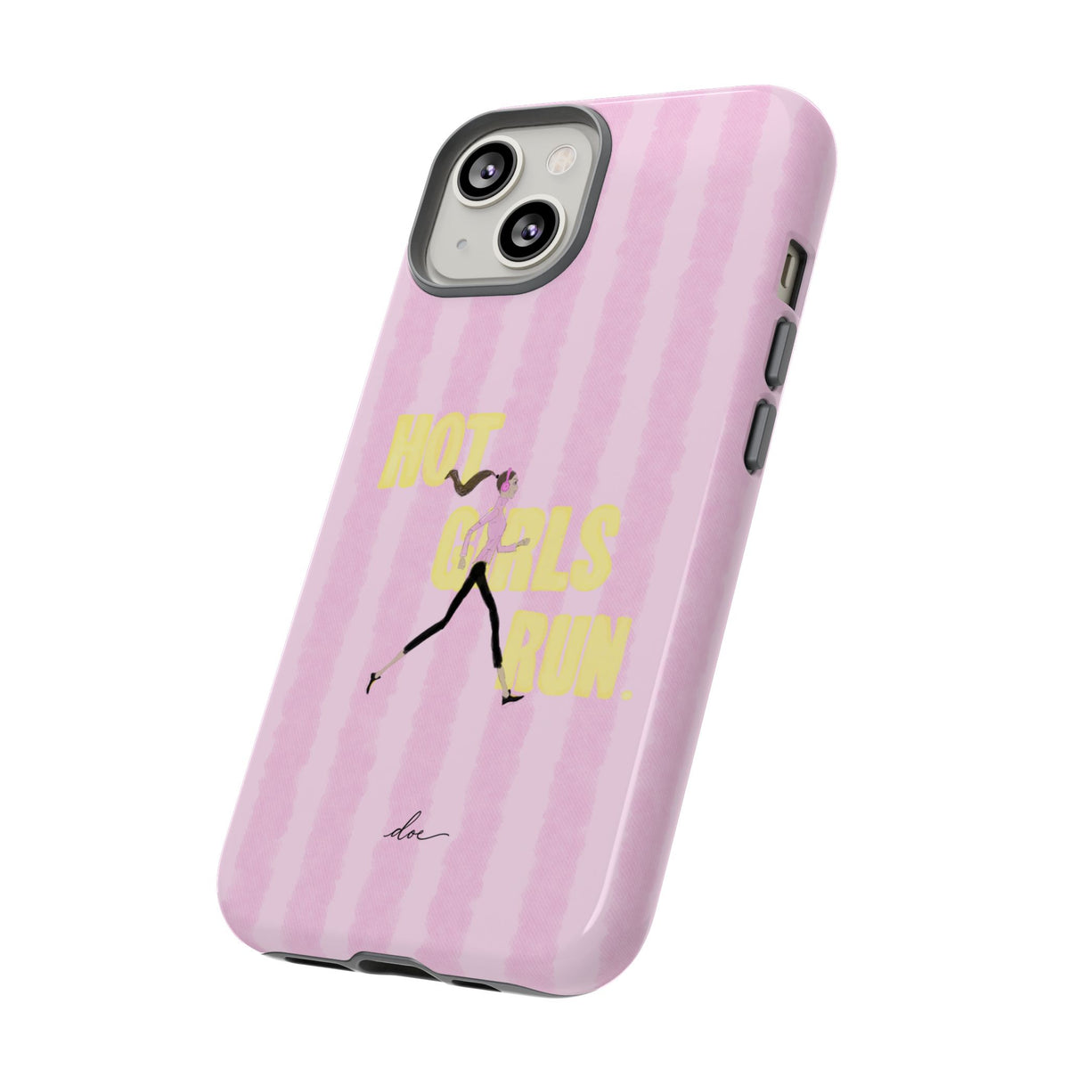 Hot Girls Run iPhone Case