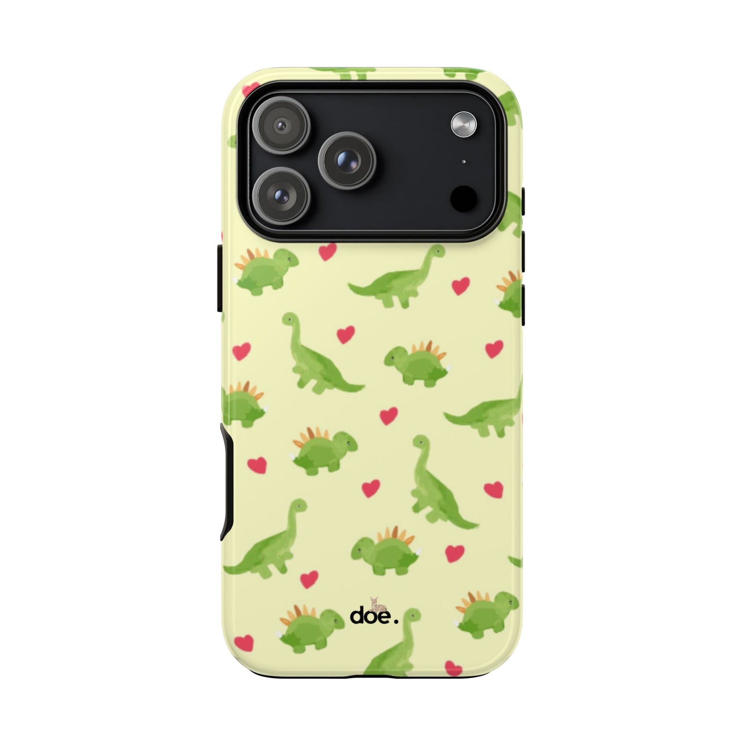 Dino Doodles iPhone Case
