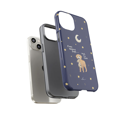Anxious Pup iPhone Case