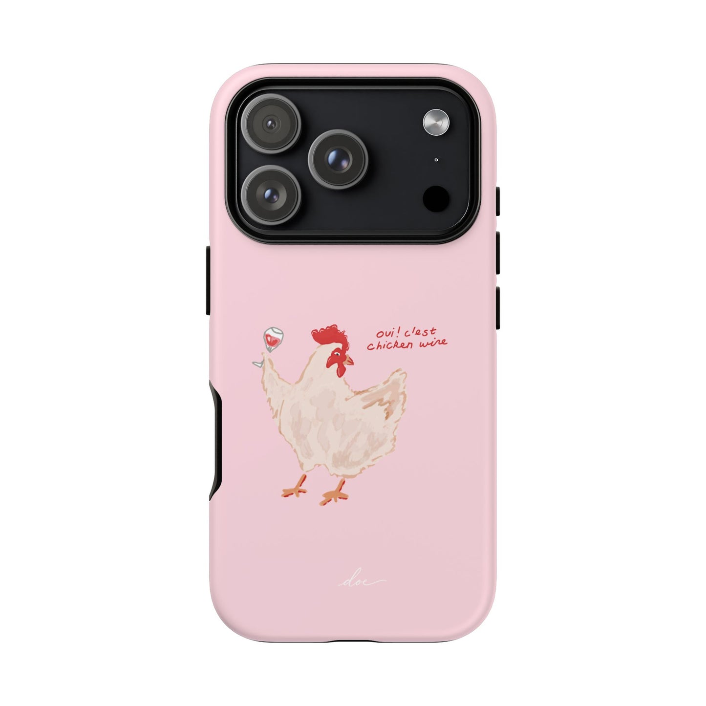 Chicken Wine iPhone Case