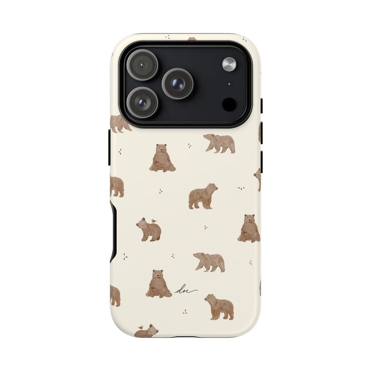 Brown Bears iPhone Case