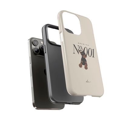 Doberman 001 iPhone Case