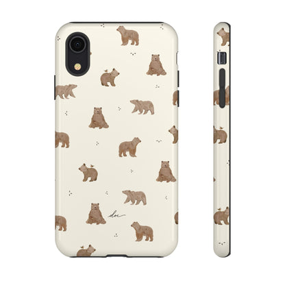 Brown Bears iPhone Case