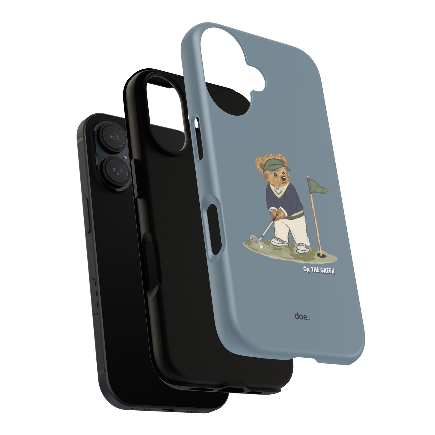 Bear Under Par iPhone Case