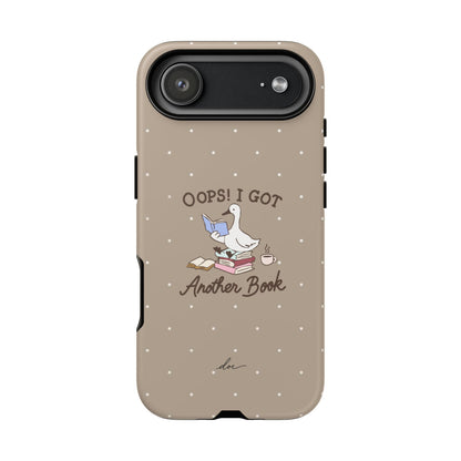 Oops Another Book! iPhone Case