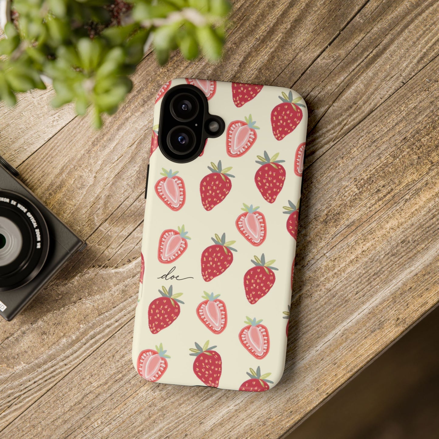 Strawberry Fields iPhone Case