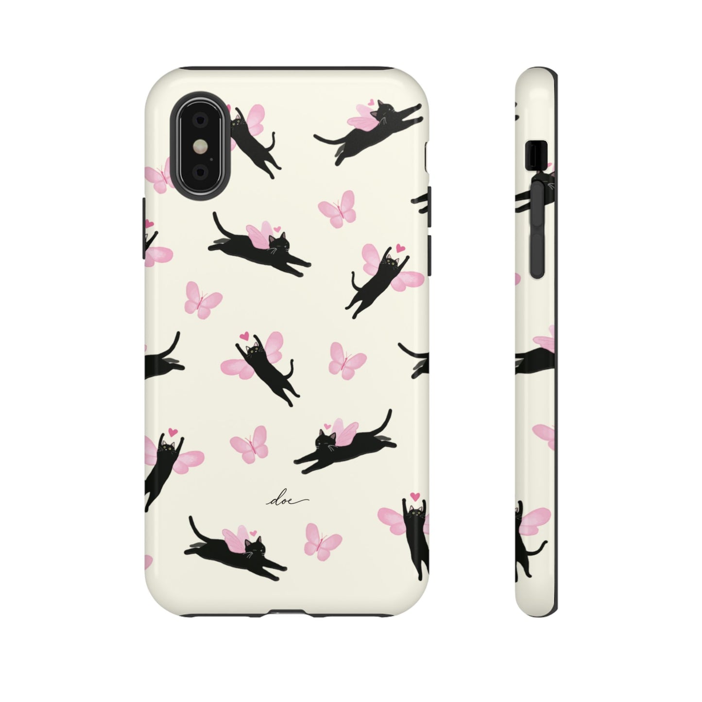 Black Cat iPhone Case