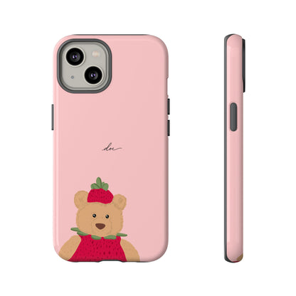 Strawberry Bear iPhone Case