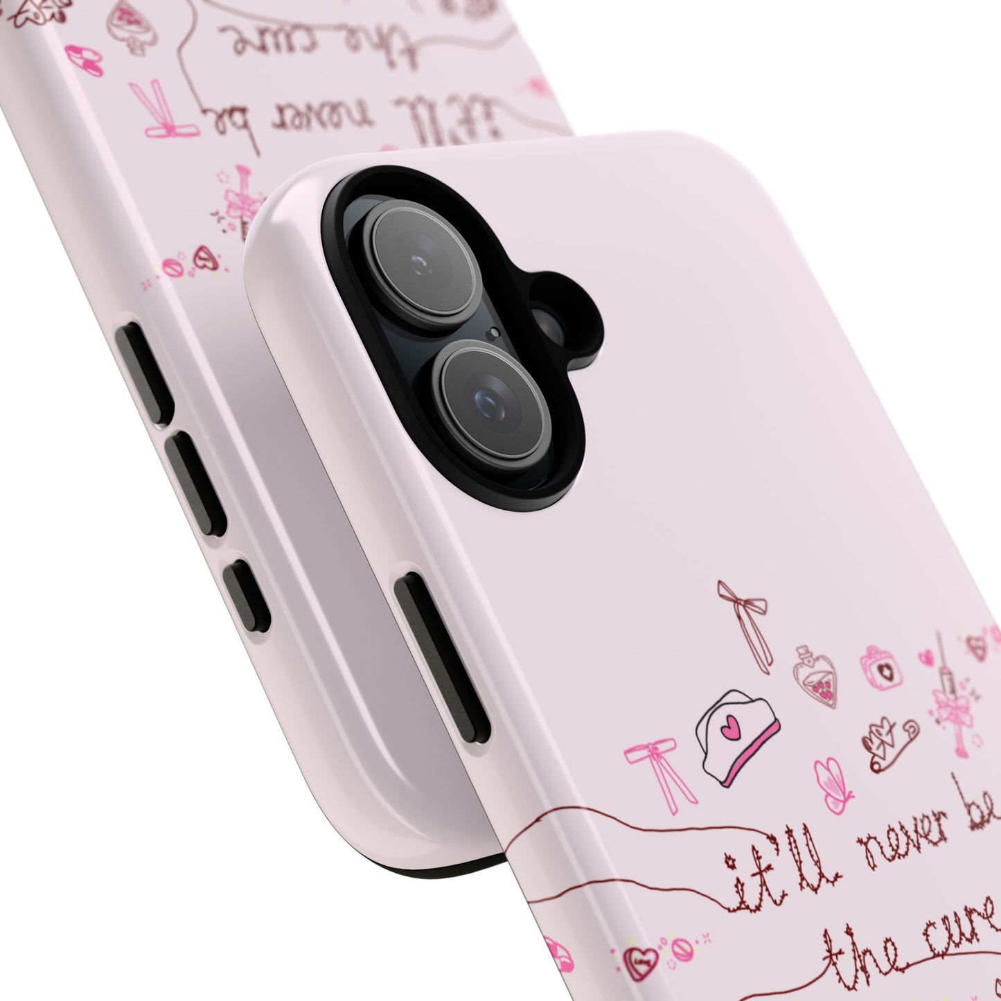 Never The Cure iPhone Case