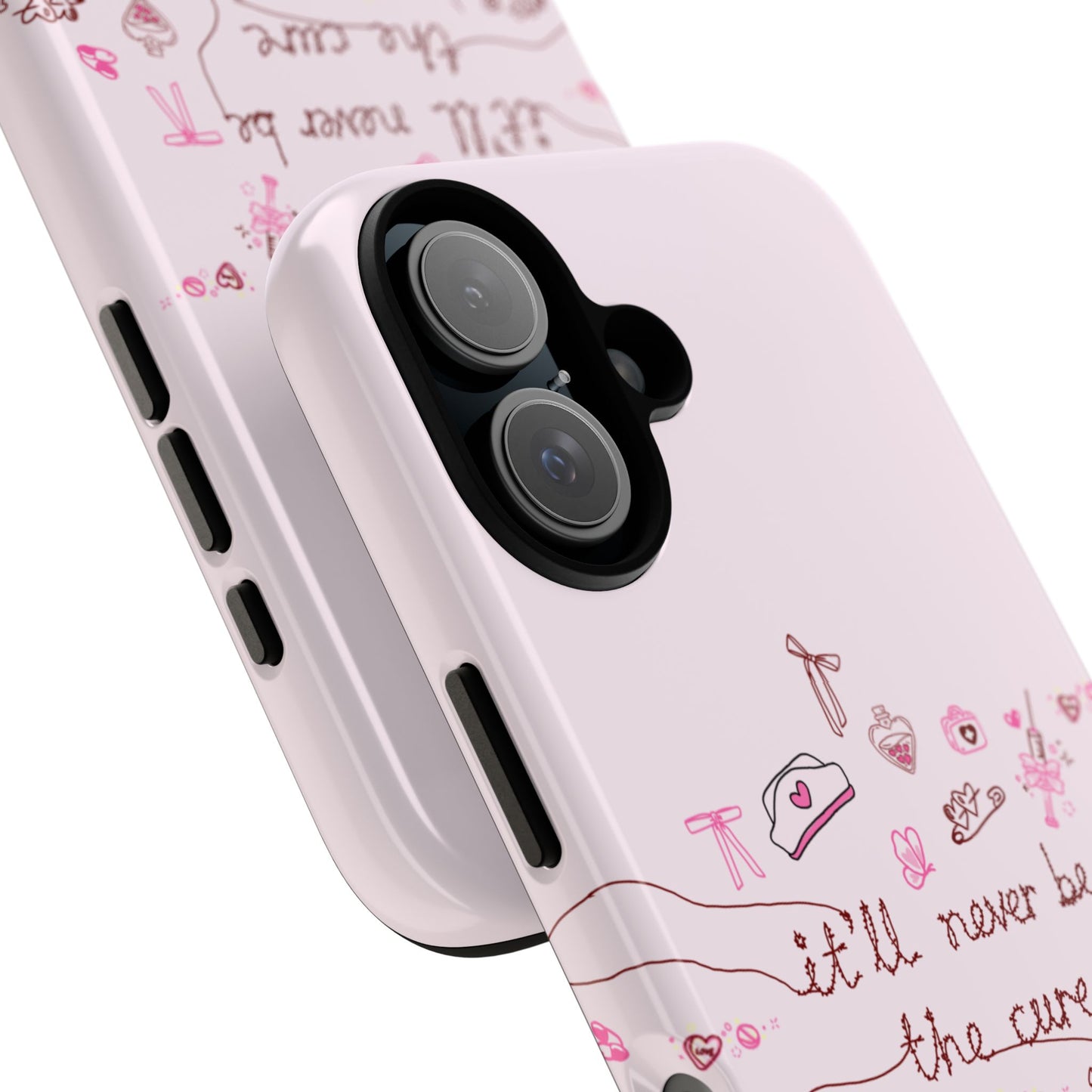 Never The Cure iPhone Case