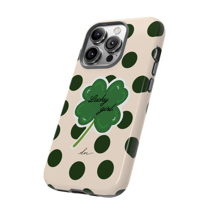 Lucky Girl iPhone Case