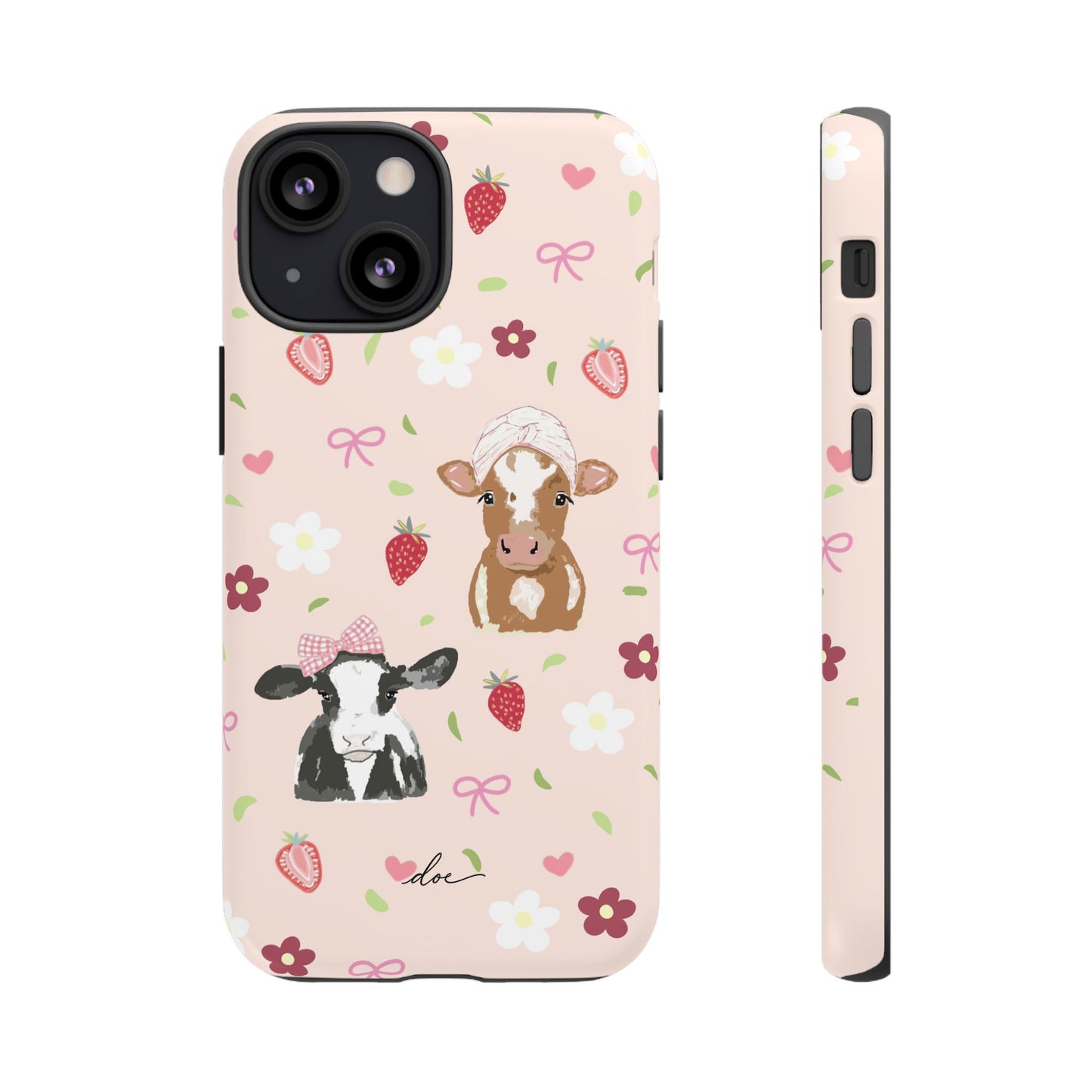 Cowy Chaos iPhone Case
