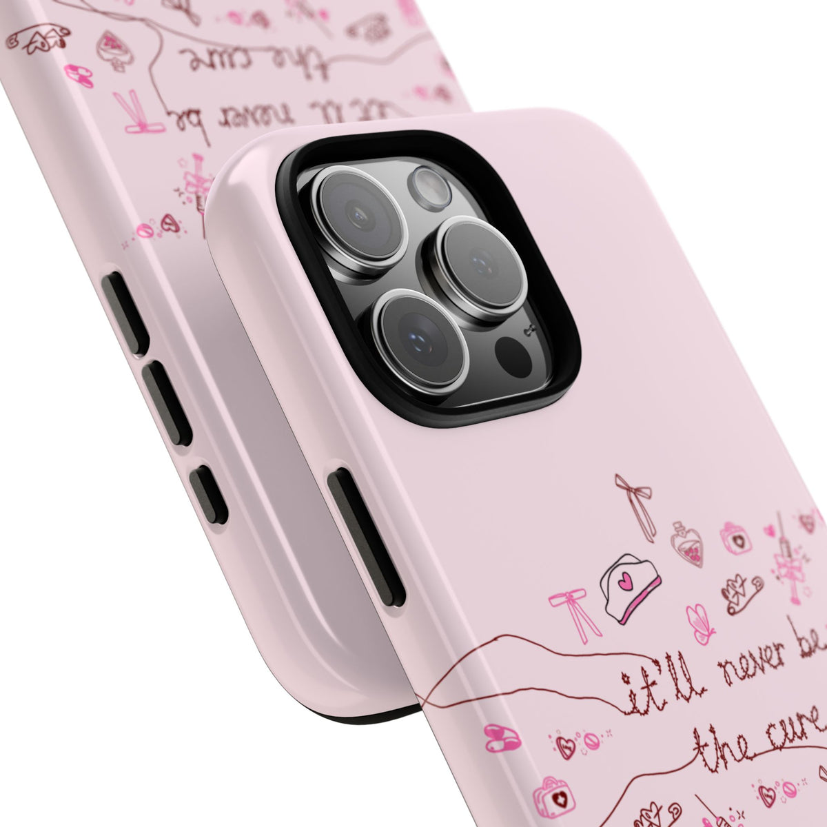 Never The Cure iPhone Case