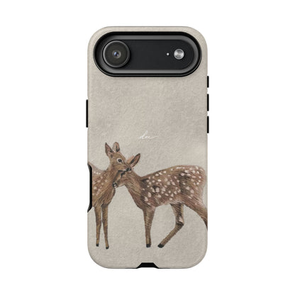 Deer Duo iPhone Case