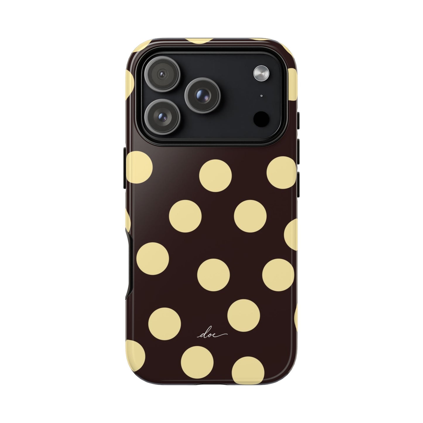 Butter Brown iPhone Case