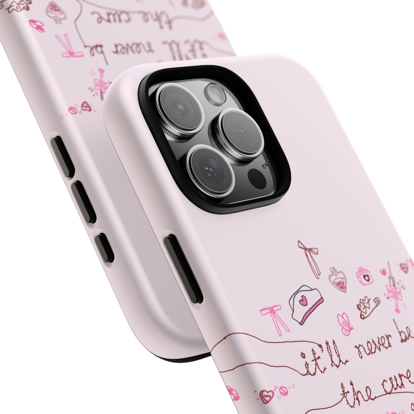 Never The Cure iPhone Case