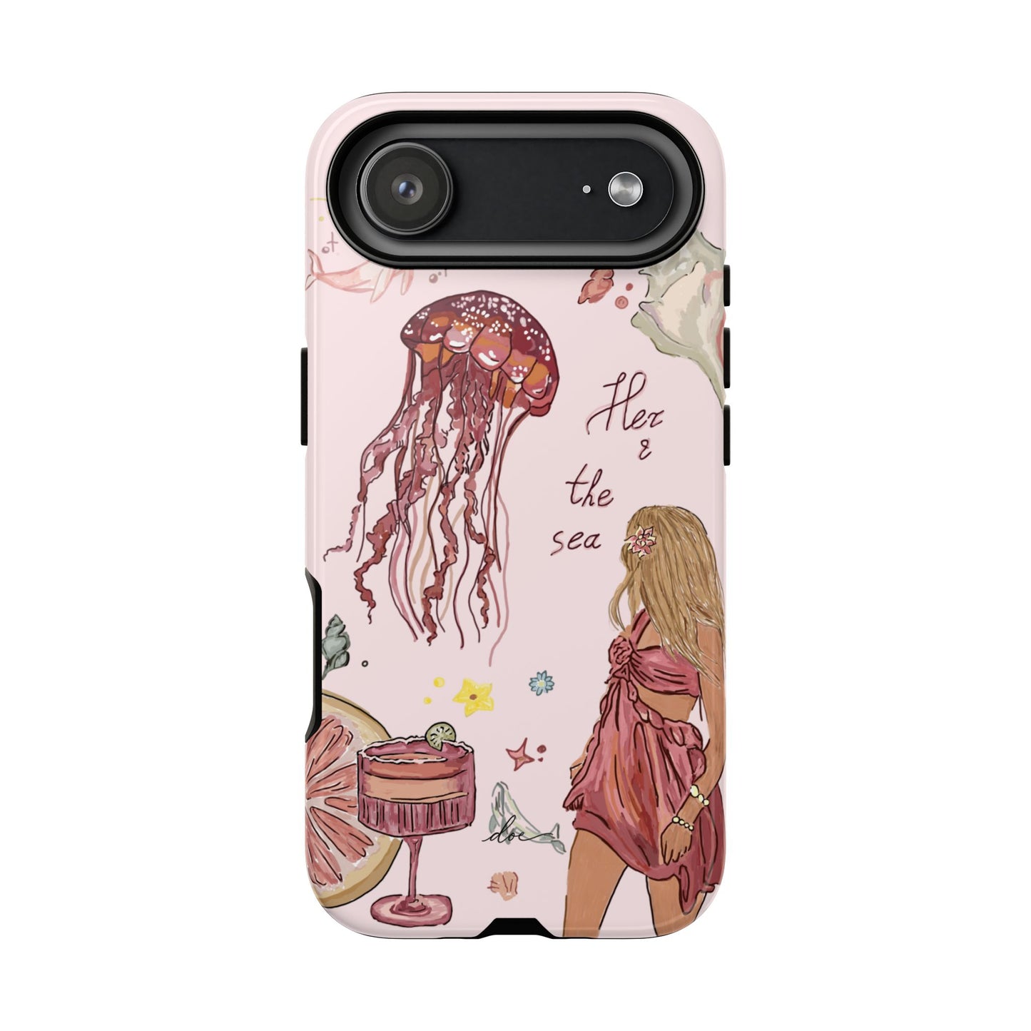 Her & The Sea iPhone Case