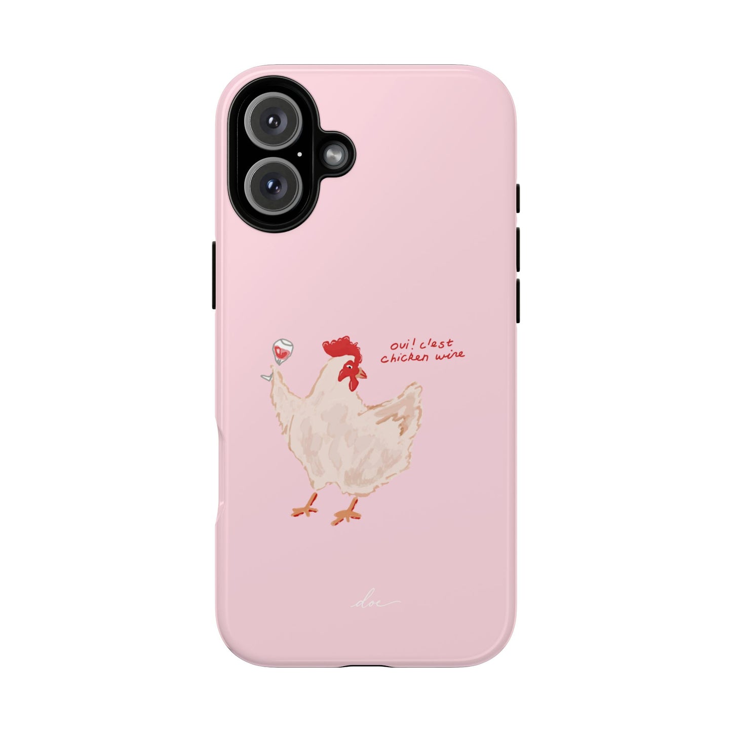 Chicken Wine iPhone Case