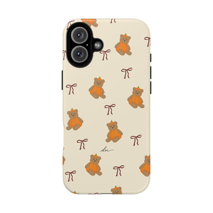 Pumpkin Bows iPhone Case