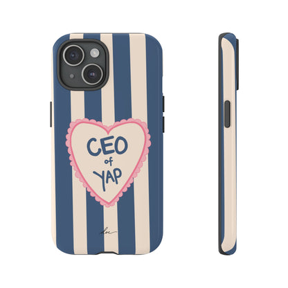 CEO Of Yap iPhone Case