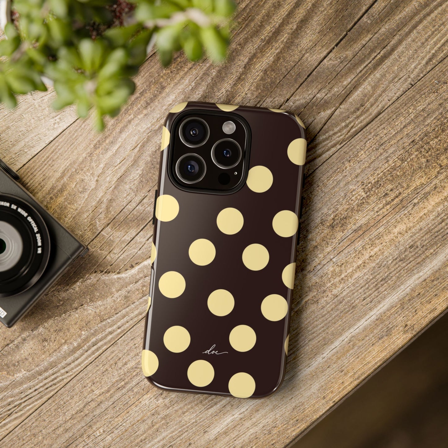 Butter Brown iPhone Case