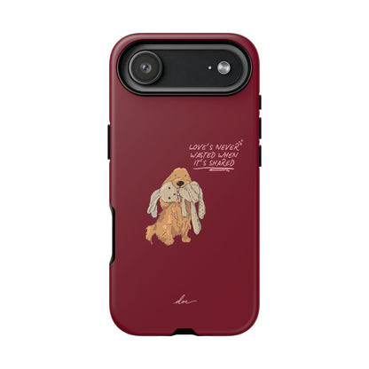 Loves Never Wasted iPhone Case