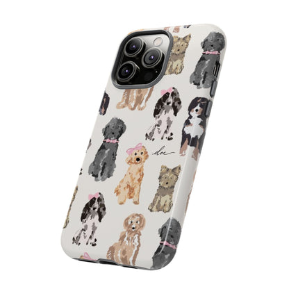 Puppy Party iPhone Case