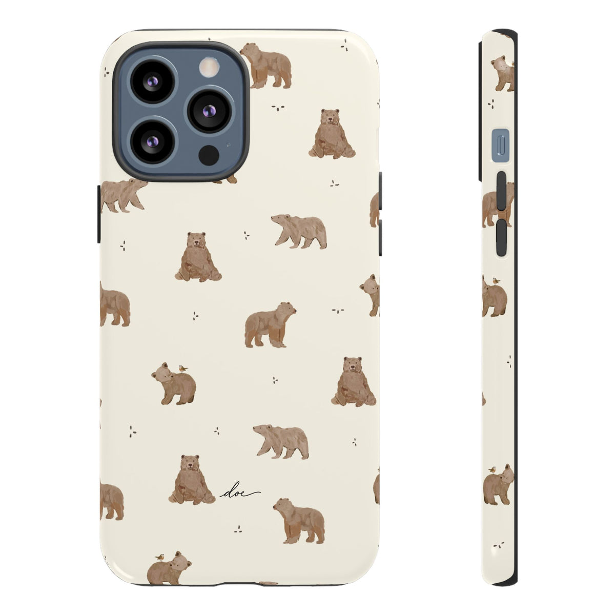 Brown Bears iPhone Case