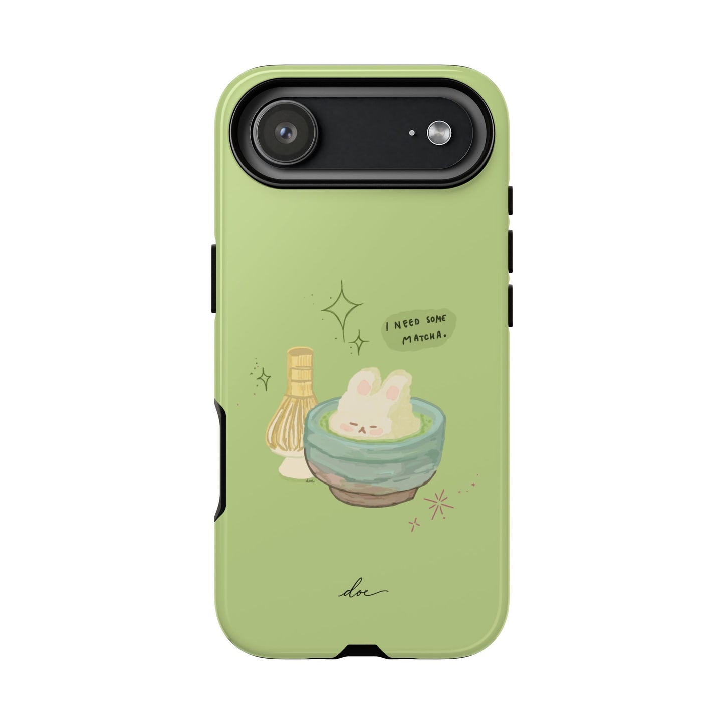 I Need Matcha! iPhone Case