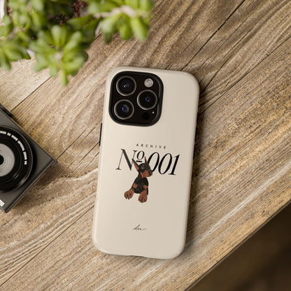 Doberman 001 iPhone Case