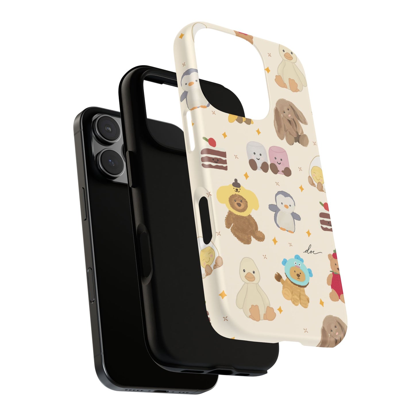 Teddy Chaos iPhone Case