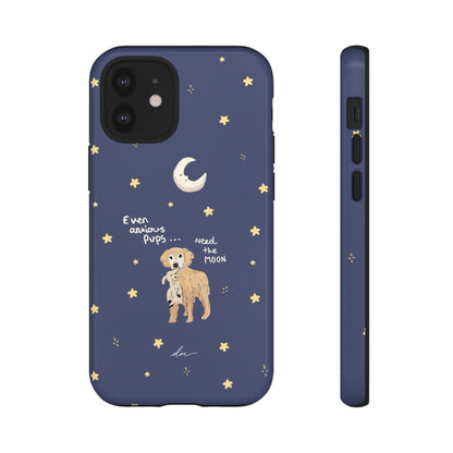 Anxious Pup iPhone Case