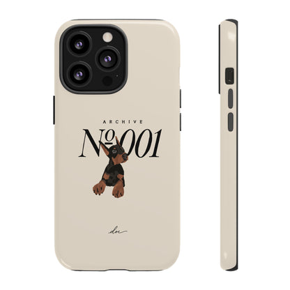 Doberman 001 iPhone Case