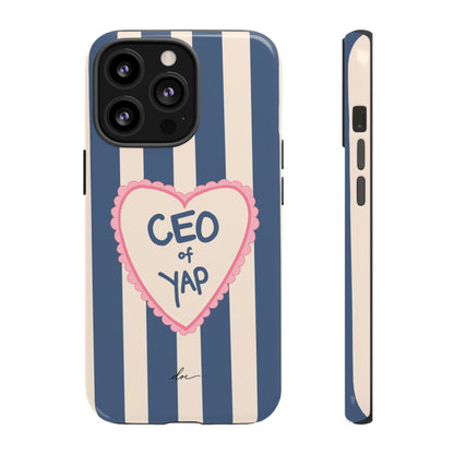 CEO Of Yap iPhone Case