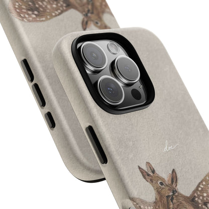 Deer Duo iPhone Case