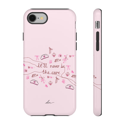 Never The Cure iPhone Case