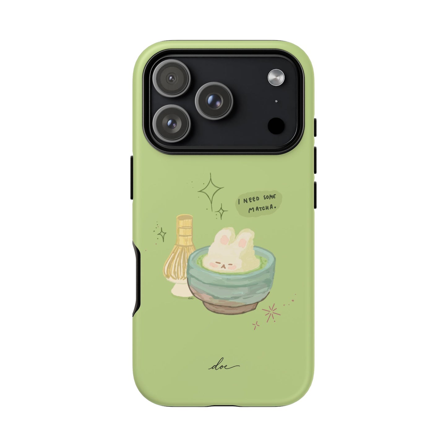 I Need Matcha! iPhone Case