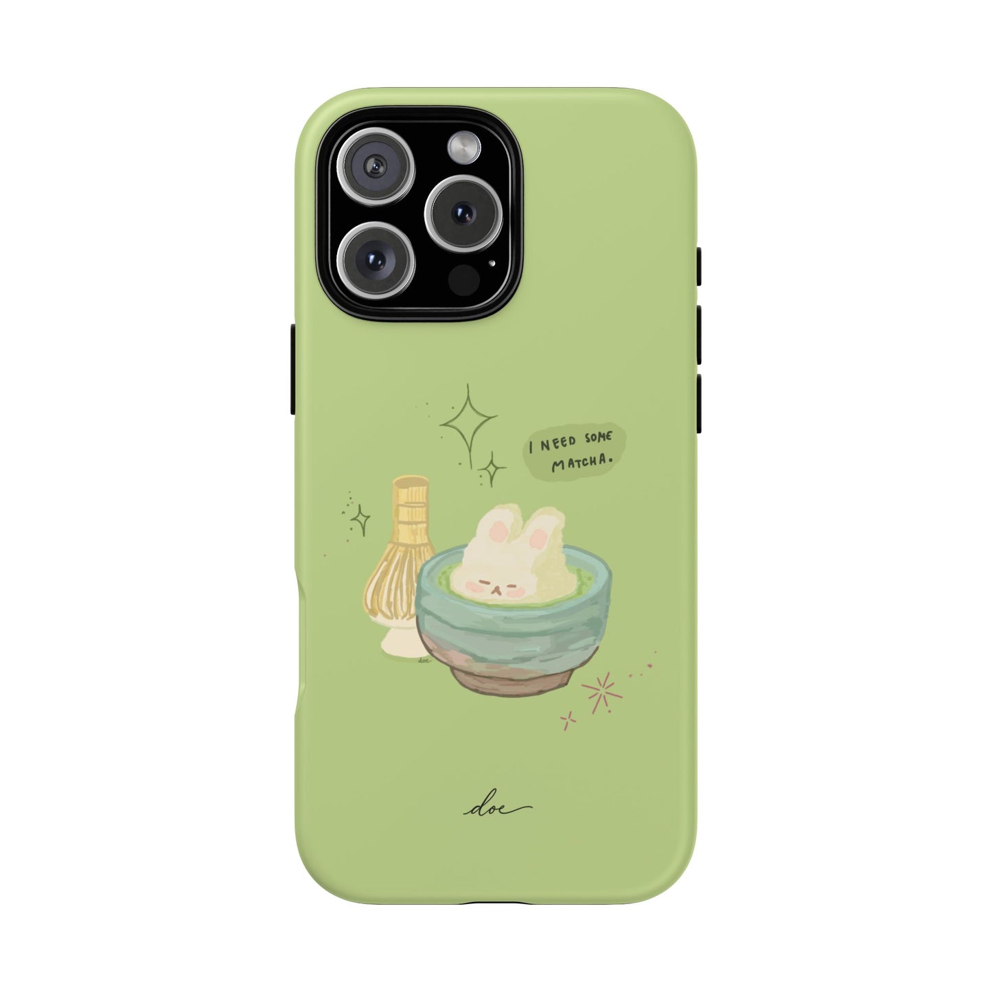 I Need Matcha! iPhone Case