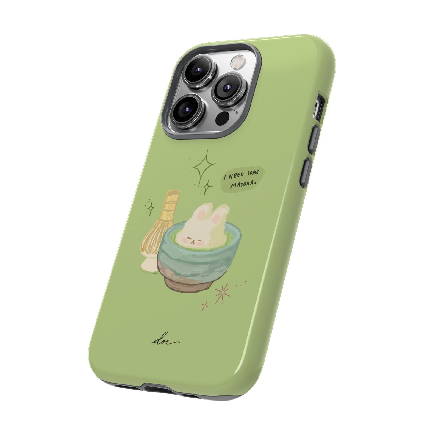 I Need Matcha! iPhone Case
