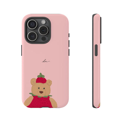 Strawberry Bear iPhone Case