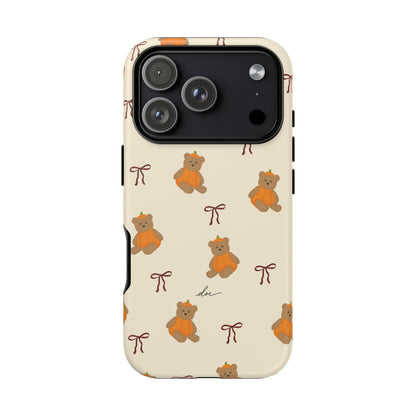 Pumpkin Bows iPhone Case
