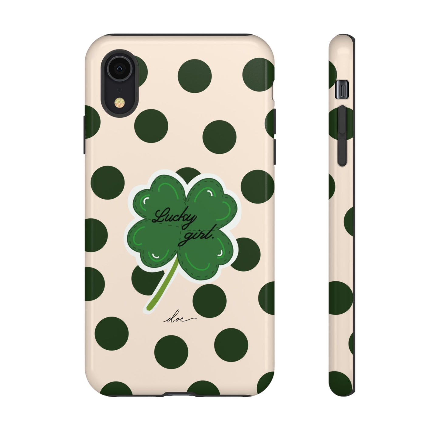 Lucky Girl iPhone Case
