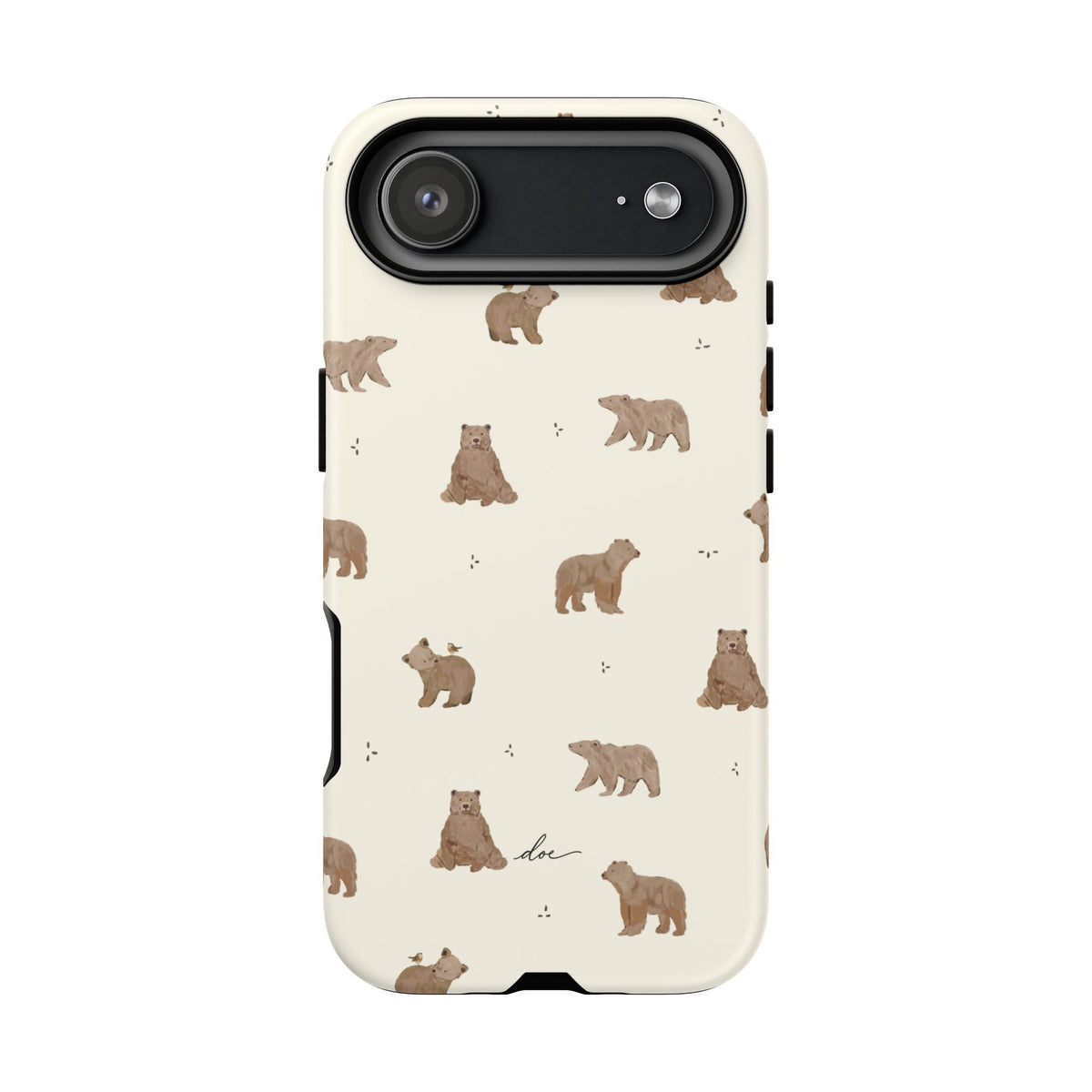 Brown Bears iPhone Case