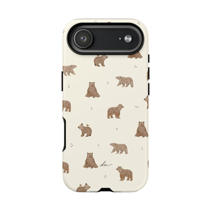 Brown Bears iPhone Case