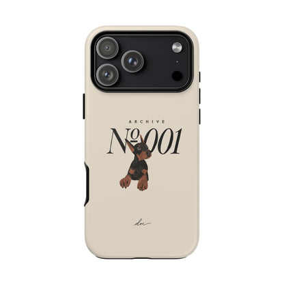 Doberman 001 iPhone Case