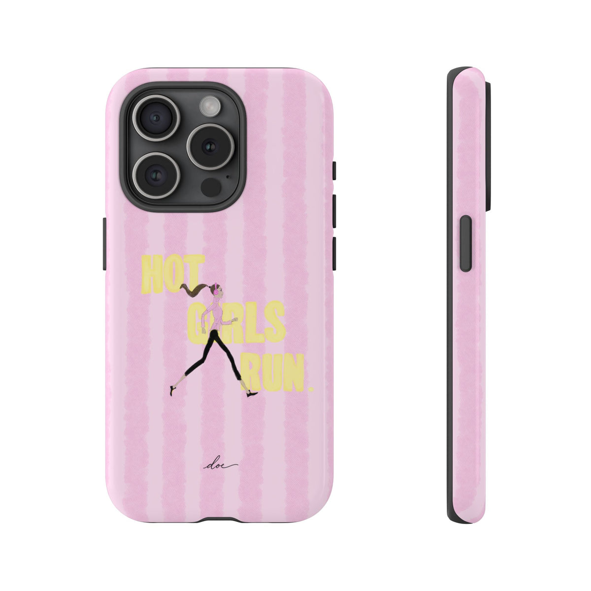 Hot Girls Run iPhone Case